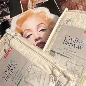 ☁️ 🌷 ☁️ • 🛏️ Croft & Barrow x Heirloom Shams x Duo 🌷 ☁️ 🌷